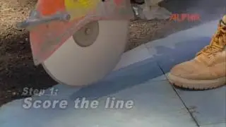 Alpha Tools PT Cutter - Demolition Saw Blade for Porcelain Paver Tiles - Contractors Direct