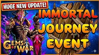 Gems of War JOURNEY EVENT Team with IMMORTAL OSSIFER! #crisppurpose #gemsofwarimmortals #gemsofwar