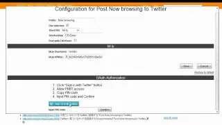 Post Now browsing to Twitter for Greasemonkey