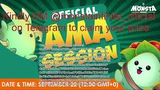 Monsta Infinite Official AMA Session