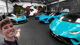 Insane secret CAR COLLECTION right in central London!
