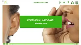 MsingiPACK Grade 6 Kiswahili interactive content. Coming soon.
