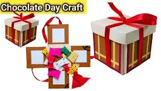 Chocolate Day Craft Ideas | Gift Box for Chocolate Day | Gift Box Craft Ideas
