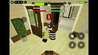 Escaping a guard in rob it (ROBLOX!!)