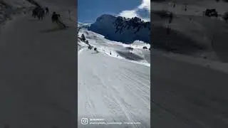 When your skis decide to catch an edge&hellip;