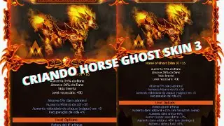 CRIANDO O HORSE GHOST SKIN 3 NO MUAWAY 2020 - REACTION, CONSEGIU ?