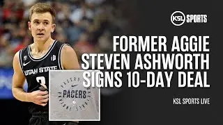 Former Utah State Guard Steven Ashworth Signs Exhibit 10 Deal With Indiana Pacers