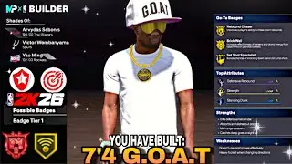 ЛУЧШИЙ ЦЕНТРАЛЬНЫЙ БОЕВИК В NBA 2K26 &mdash; 7&rsquo;4 INSIDE OUT SCORPORER