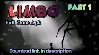 Limbo full game play | part 1 | limbo free apk | nameles gaming