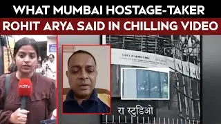 What Mumbai Hostage-Taker Rohit Arya Said In Chilling Video