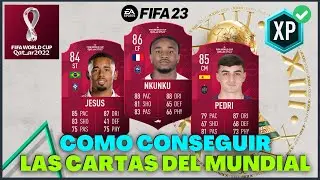 COMO CONSEGUIR TODOS LAS CARTAS DEL MUNDIAL GRATIS EN FIFA 23