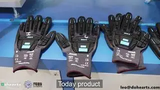Silione rubber outdoor sports protective gloves making machine