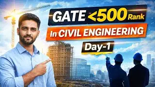 How to get below GATE 500 Rank in civil engineering 