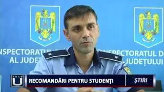 Recomandări pentru studenţi