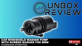Car Windshield Washer Pump Wiper Water Jet Motor With Rubber Washer FOR BMW 67128362154, 67128377612