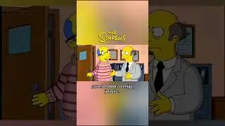 Milhouse En Su Trabajo 👌😂 #chistesoriginales #thesimpsons #comediaanimada