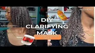 Low Porosity Curl Detox | Aztec Clay x ACV Mask |