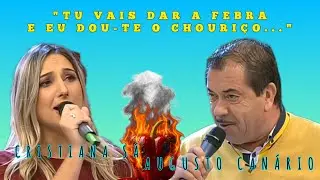 DESGARRADA 👉 CRISTIANA SÁ & AUGUSTO CANARIO em IMPROVISO PICANTE | Duelo de Mentores