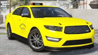 GTA 5 - Vapid Torrence SSO Taxi Version | Ford Taurus SHO | Lore Friendly Mods
