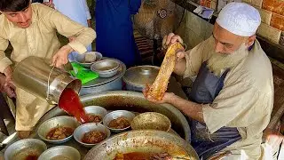 Ameer Saib Bong Paya - Siri Paya | Heads & legs fry | Peshawari Paya | Peshawar Street Food
