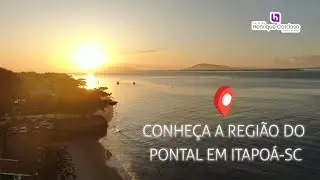 CONHEÇA A REGIÃO DO PONTAL EM ITAPOÁ-SC  -  FILME 4K