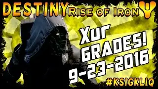 RISE of IRON Xur Location & Grades September 23 Transversive Steps