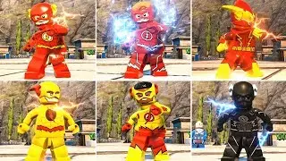 LEGO DC Super Villains - All Speedsters (The Flash Zoom Johnny Quick etc)