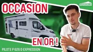Pilote P 626 D pour 59 990&euro; !🚐💸Le Camping car d'occasion id&eacute;al