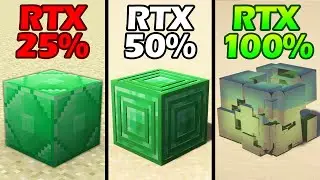 Minecraft Java vs RTX be like: