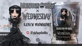 Распаковка - обзор Monster high Wednesday Rave&rsquo;n