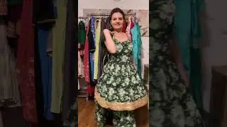 Dark Green Sharara Suits