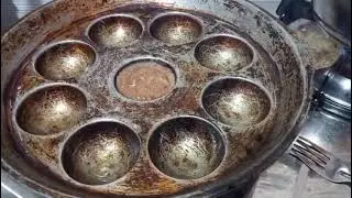 Ragi Inippu Paniyaram - Healthy snack - nutritious snack & food.