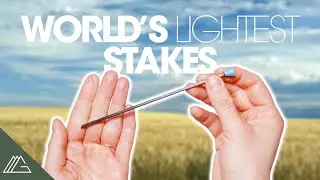Lightest Tent Stake EVER? 2g Tent Stakes by Pachallama!