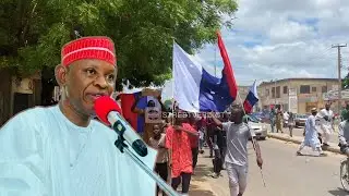 Kano State Government Distance Self From Russian Flag, Send Looters To Prison.