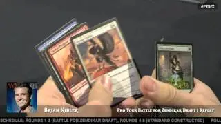 Pro Tour Battle for Zendikar, драфт первого дня с Брайаном Киблером
