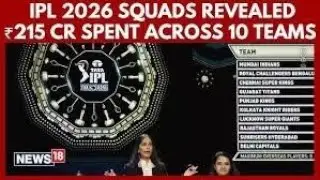 IPL 2026 Mini-Auction Wrap: All 10 Teams Complete Squads, Green Breaks ₹25.2 Crore Record