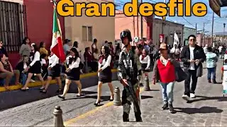 EL MEJOR DESFILE EN YURIRIA GUANAJUATO CALLES CERRADAS POR TODOS LADOS 😱 🇲🇽