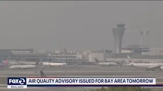 Air quality advisory extended in Bay Area to Monday