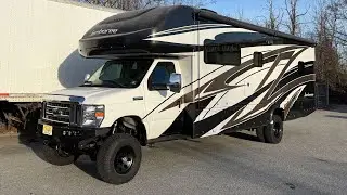 Переоборудование Fleetwood 31F в полноприводный автомобиль