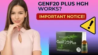 Get to know GenF20 Plus HGH and see if it really works⚠️[Important Notice] Genf20 plus full review!