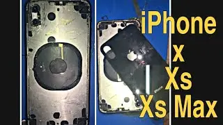 Iphone X, Xs, Xs Max back glass replacement