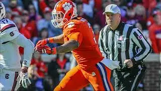 Vic Beasley Dark Territory Clemson Letterman Of The Day