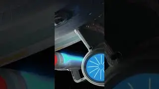Enterprise C Flyby! #shorts  #startrek #spaceship #flyby #fanfilm  #scifi #EnterpriseC