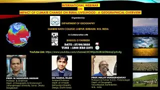 International Webinar on 'Impact of Climate Change on Rural Livelihood: A Geographical Overview'