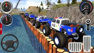 Juegos De Carros - Police cars, Fire Truck, Ambulance Driving Xtreme Off-Road #2 - Android Gameplays