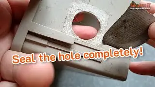 How to Fill Plastic Holes with Epoxy Glue