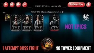 Lin Kuei Tower 100 & Reward 🎮 Mortal Kombat Mobile/MK Mobile/MKM #mortalkombatmobile #mkmobile #mkm