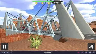 Bridge Builder Simulator | Canyon level 17