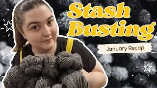 Let's go through my GIANT yarn stash |Organising my yarn on Ravelry| Stash Busting January 2025 Ep.3