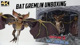 Neca Bat Gremlin Action Figure Unboxing Gremlins 2 4k Review